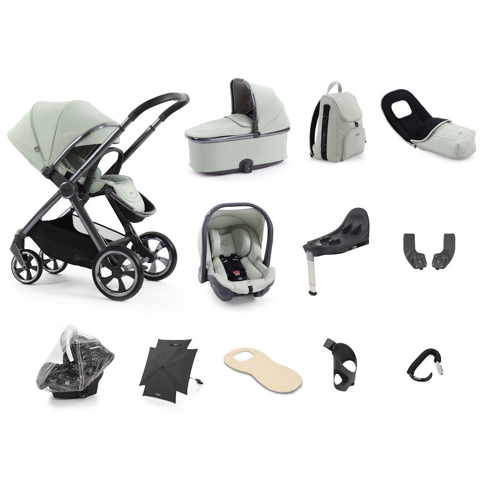 Babystyle Oyster 4 Ultimate Bundle with Capsule Car Seat - Pistachio