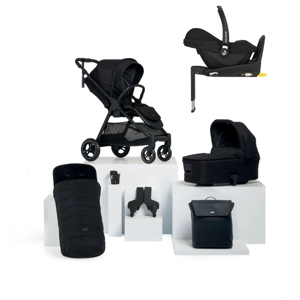 Mamas and papas flip xt3 in Ink with cabriofix Car Seat & Base