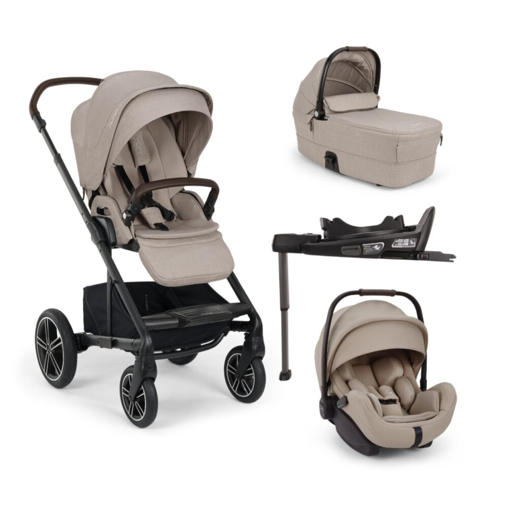 Nuna Mixx Next Arra Flex Bundle With Arra FLEX Car Seat & CURV Isofix Base - Chateaux