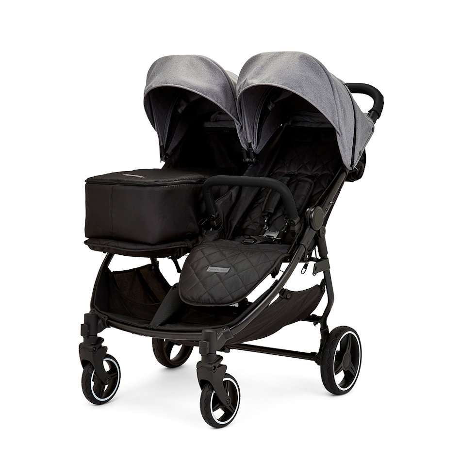 Ickle Bubba Venus Prime Double Stroller Space Grey