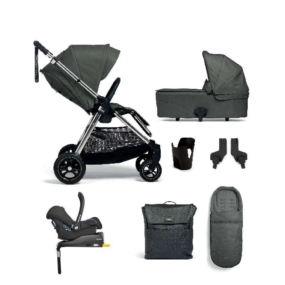Flip XT 3 Harbour Grey Sale With Cabriofix Car Seat & Base