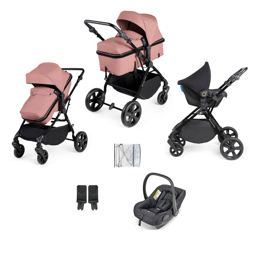 Ickle Bubba Comet Travel System Dusky Pink