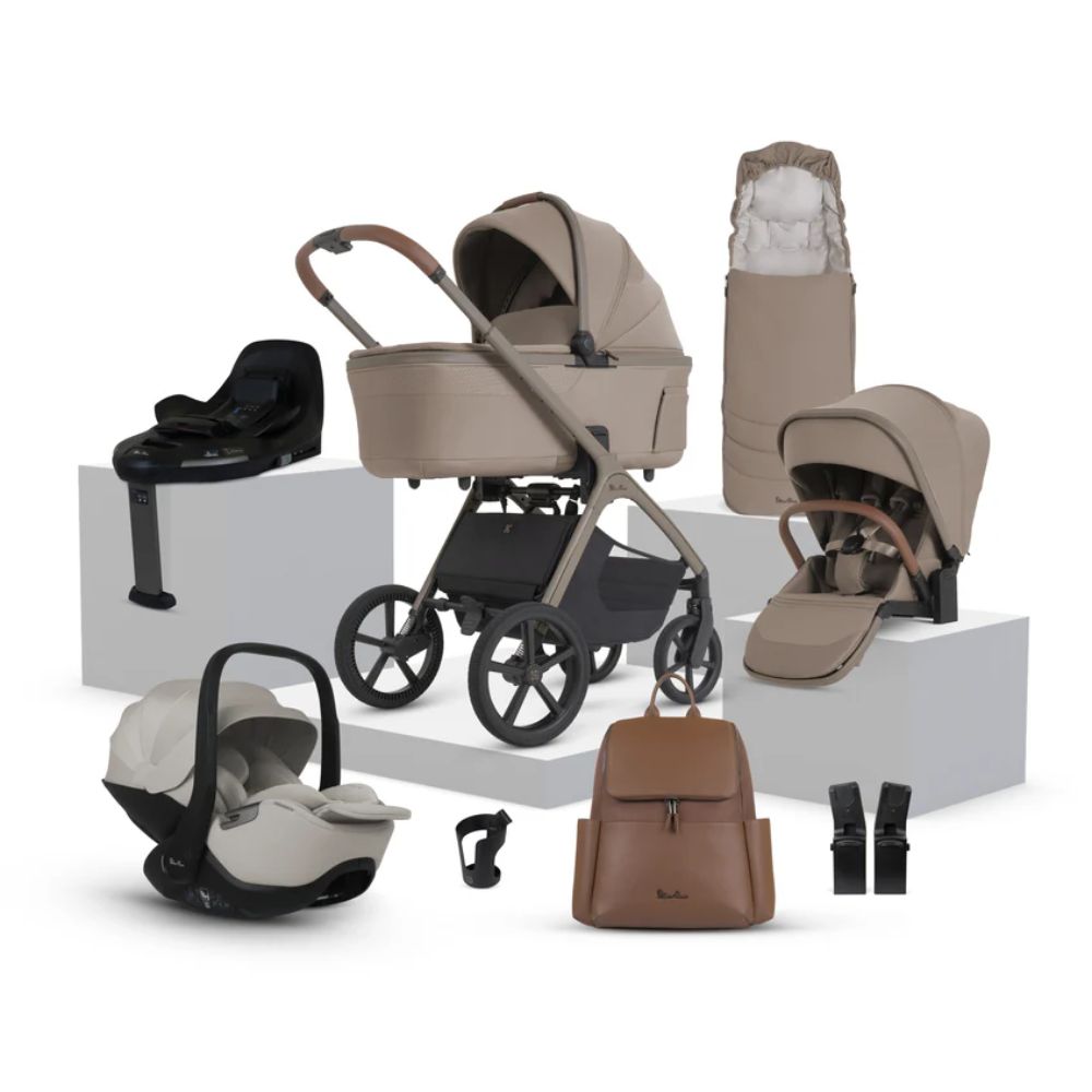 Silver Cross Cove 2 Ultimate 360 Car Seat Bundle - Champagne