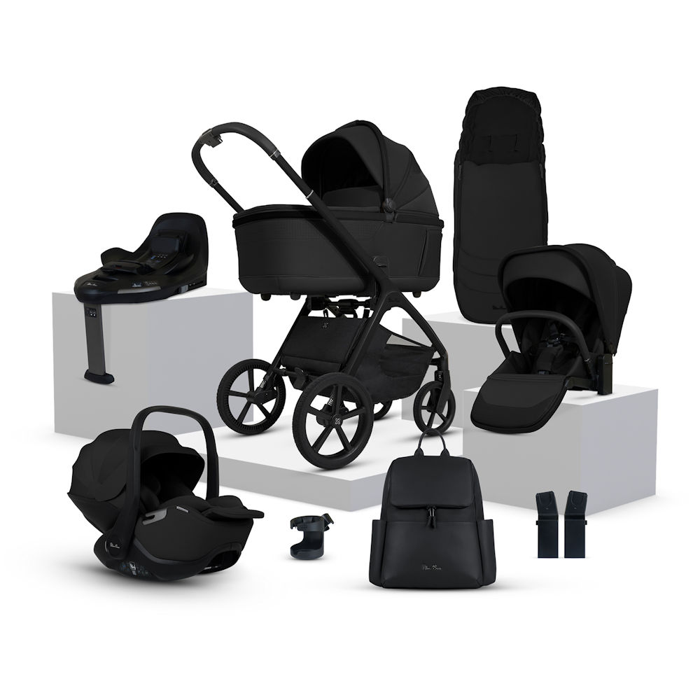 Silver Cross Cove Ultimate 360 Car Seat Bundle - Onyx