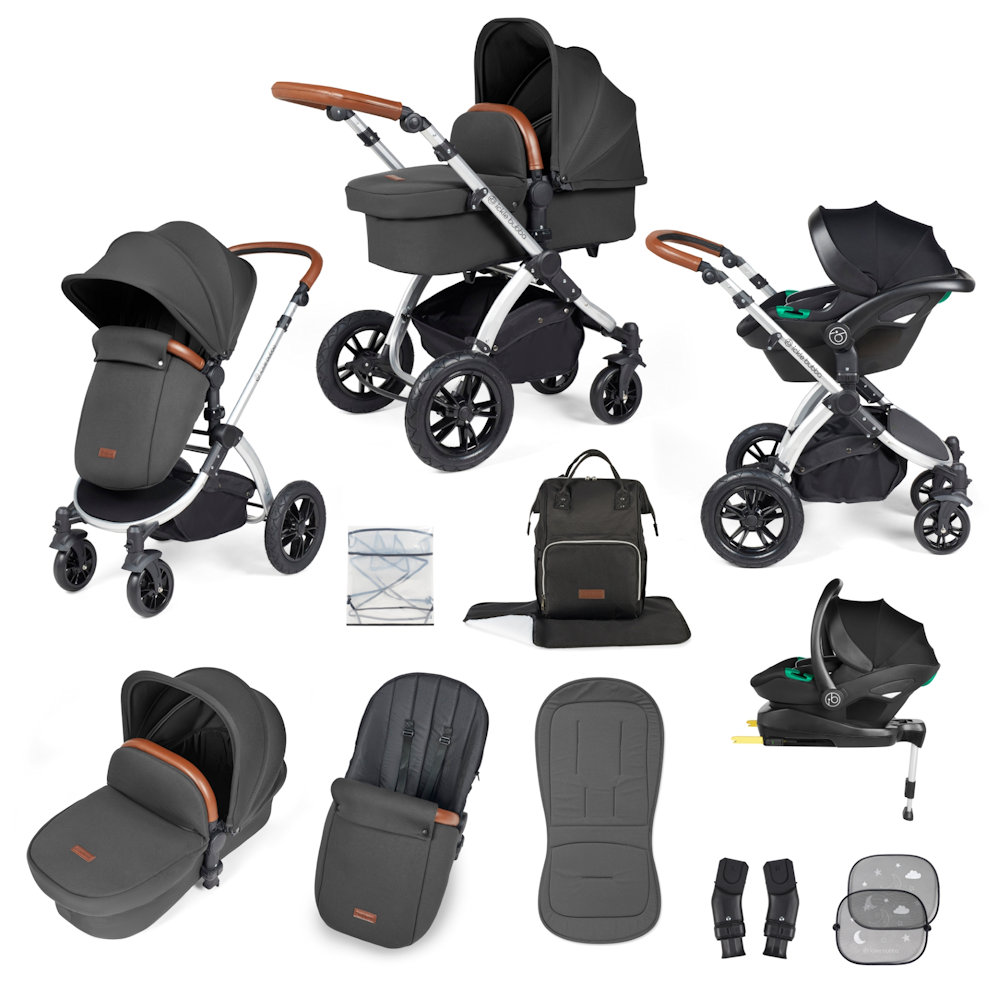 Ickle Bubba Stomp Luxe - Cirrus Car Seat & Isofix Base