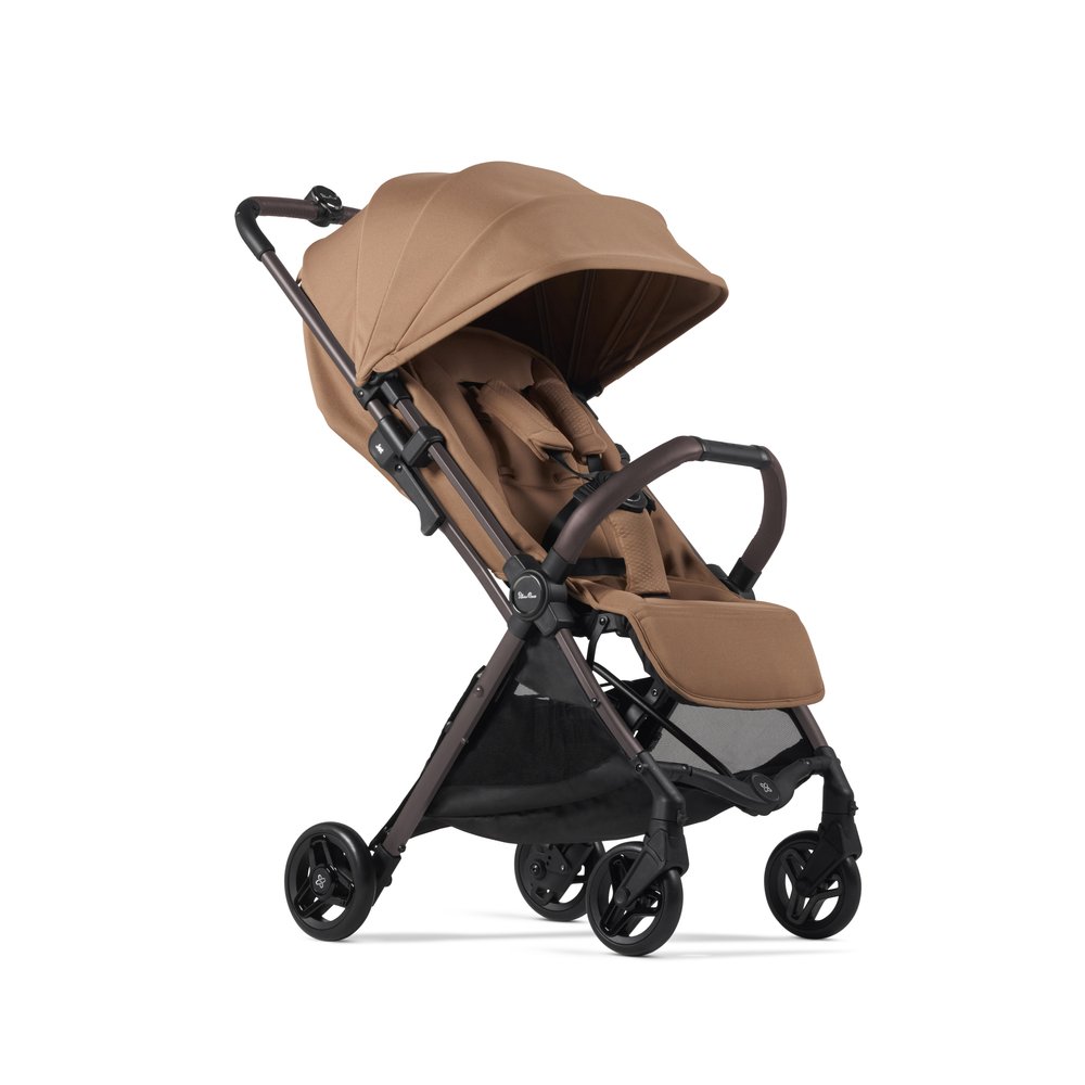 Silver Cross Jet 5 Compact Stroller - Cinnamon