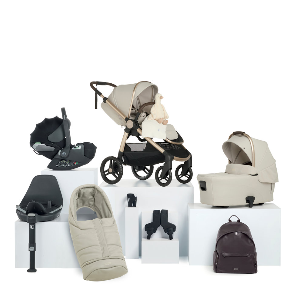 Mamas & Papas Ocarro2 Complete Bundle Cloud T & Base- Shell