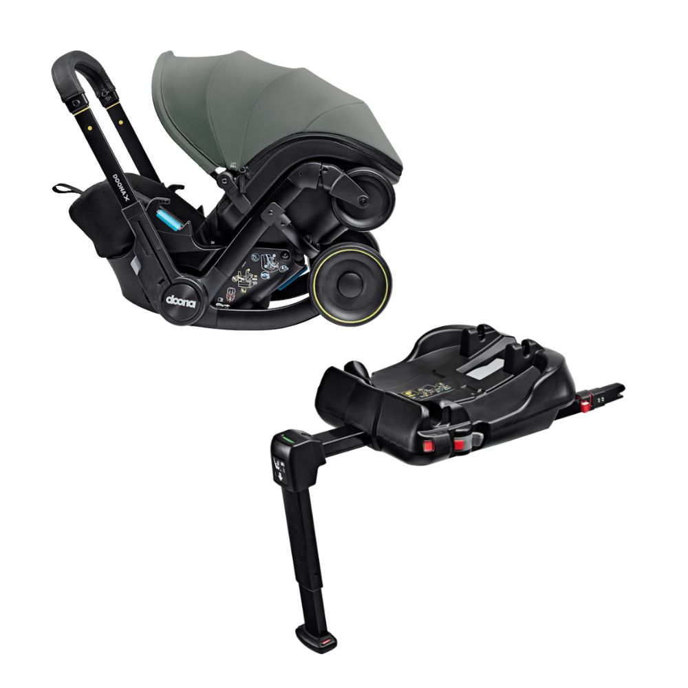 Doona X Slate Green With isofix base