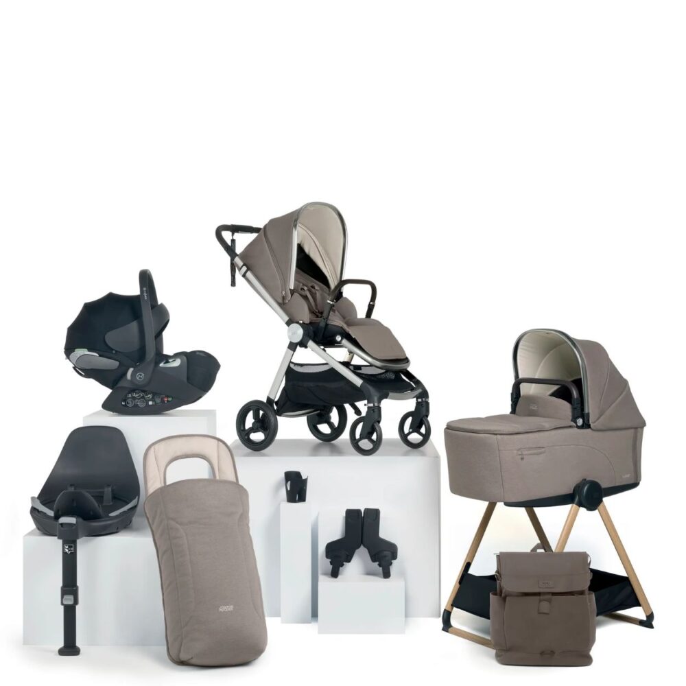 Vardo Complete Car Seat Bundle + Stand - Heritage