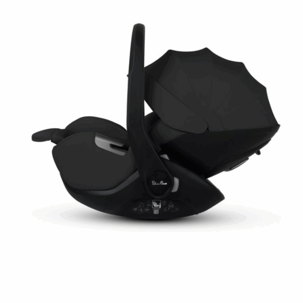 Silver Cross Glide Plus 360 Car Seat - Iconic Black