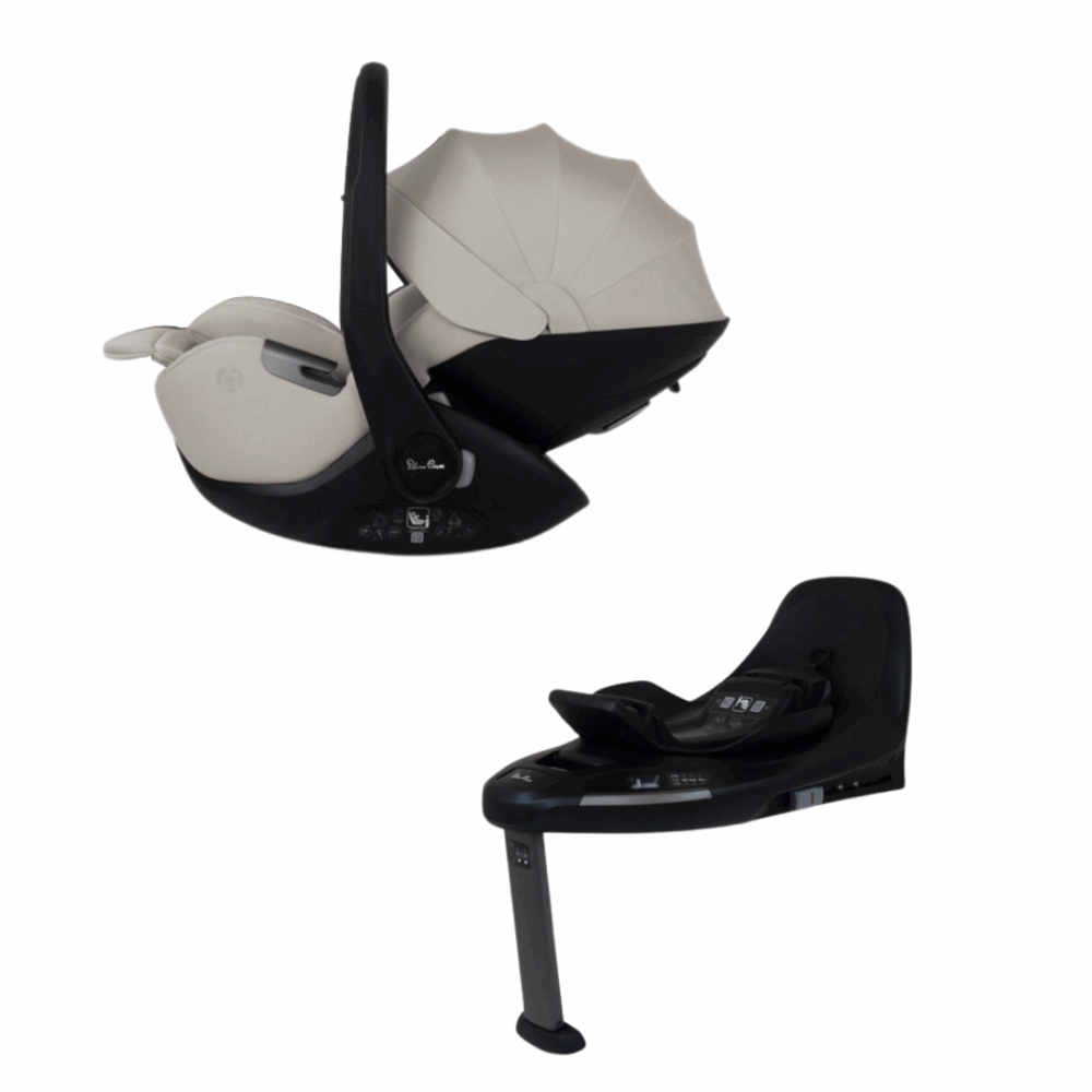 Silver Cross Glide Plus 360 Car Seat & Base Plus 360 - Natural Taupe