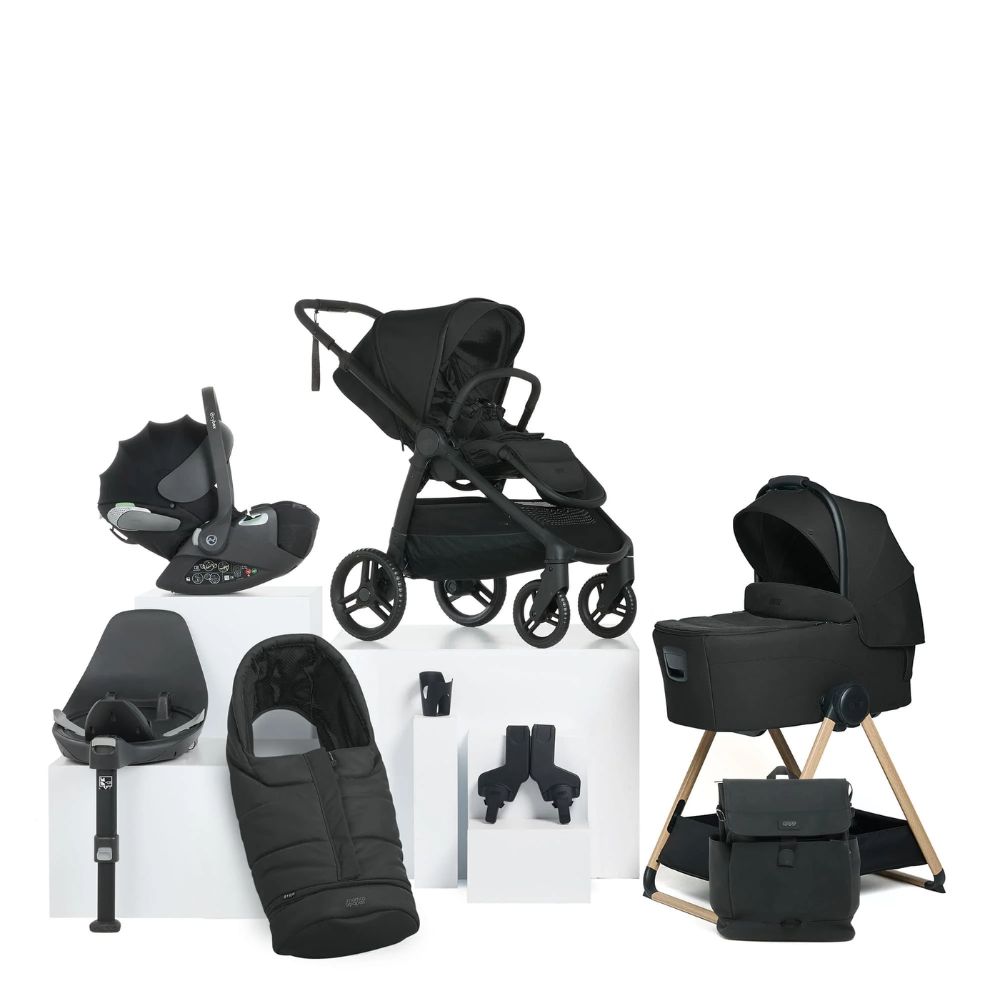 mamas and papas ocarro complete bundle with carrycot stand eclipse