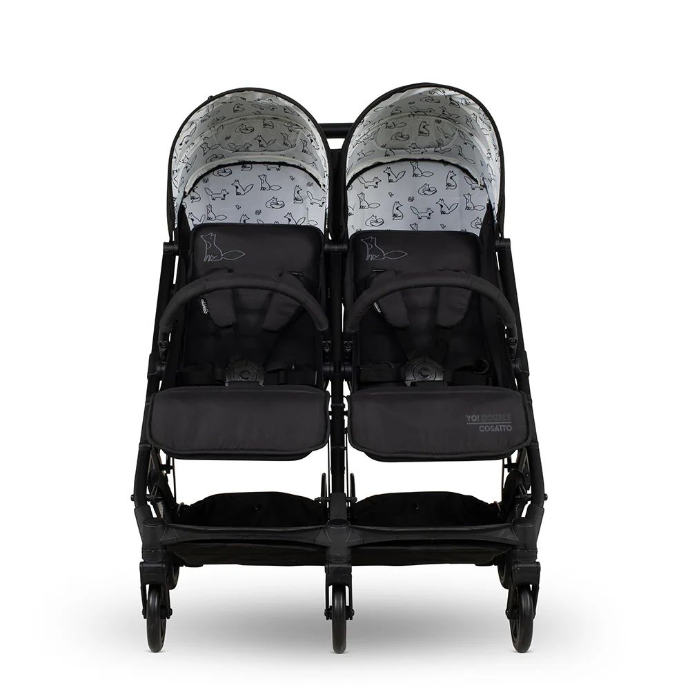 Cosatto Yo Double Stroller Foxed