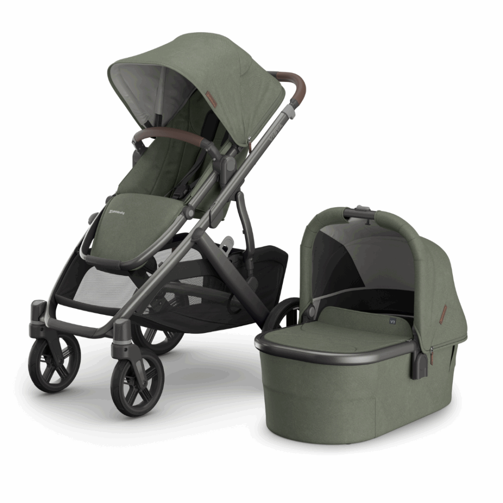 Uppababy Vista V3 Stroller & Carrycot - Evelyn