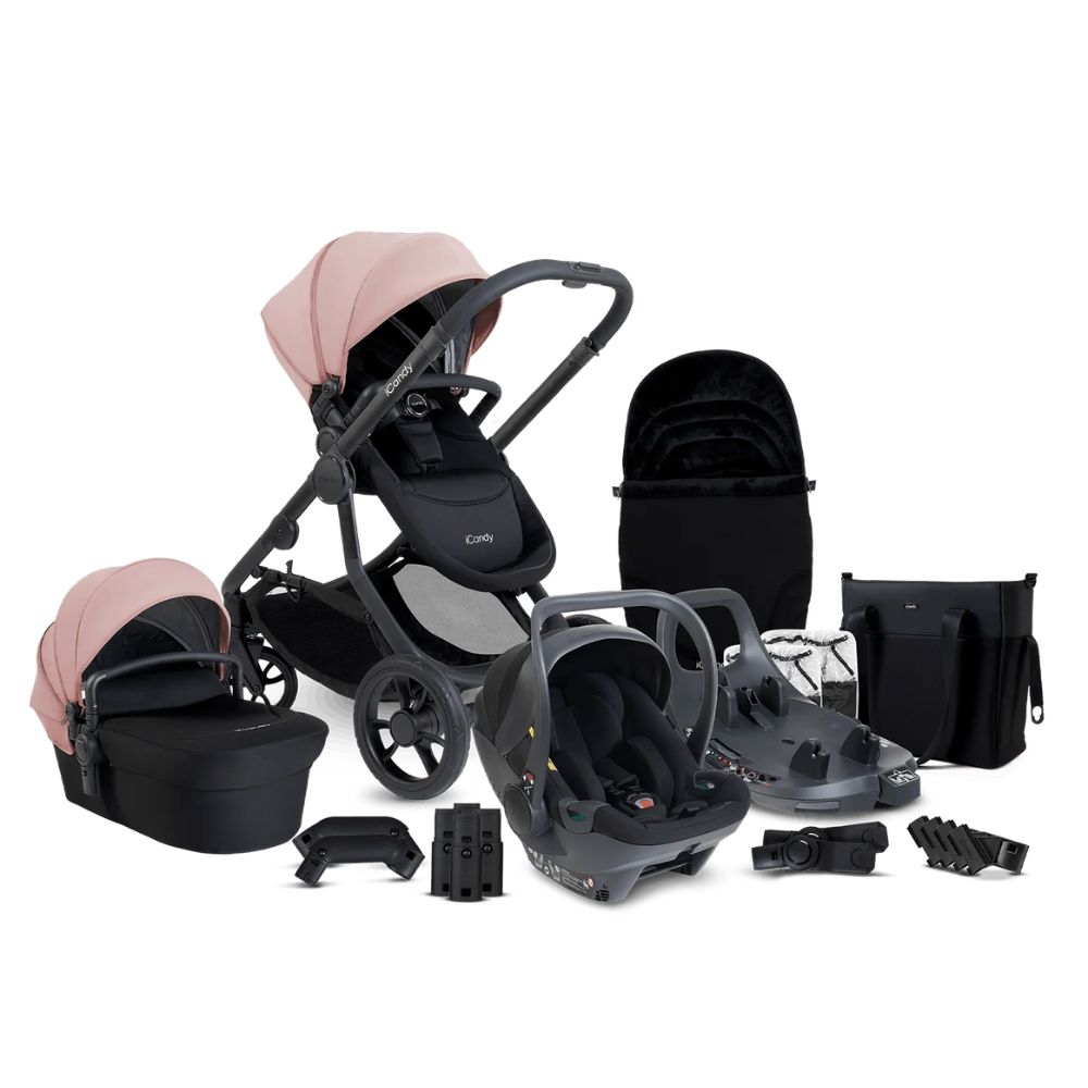 iCandy Orange 4 Travel System Bundle - Rose