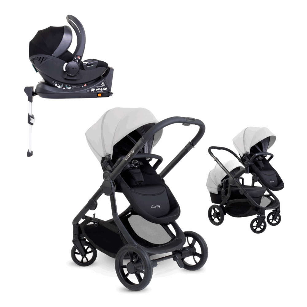 iCandy Orange 4 Travel System Bundle - Glacier