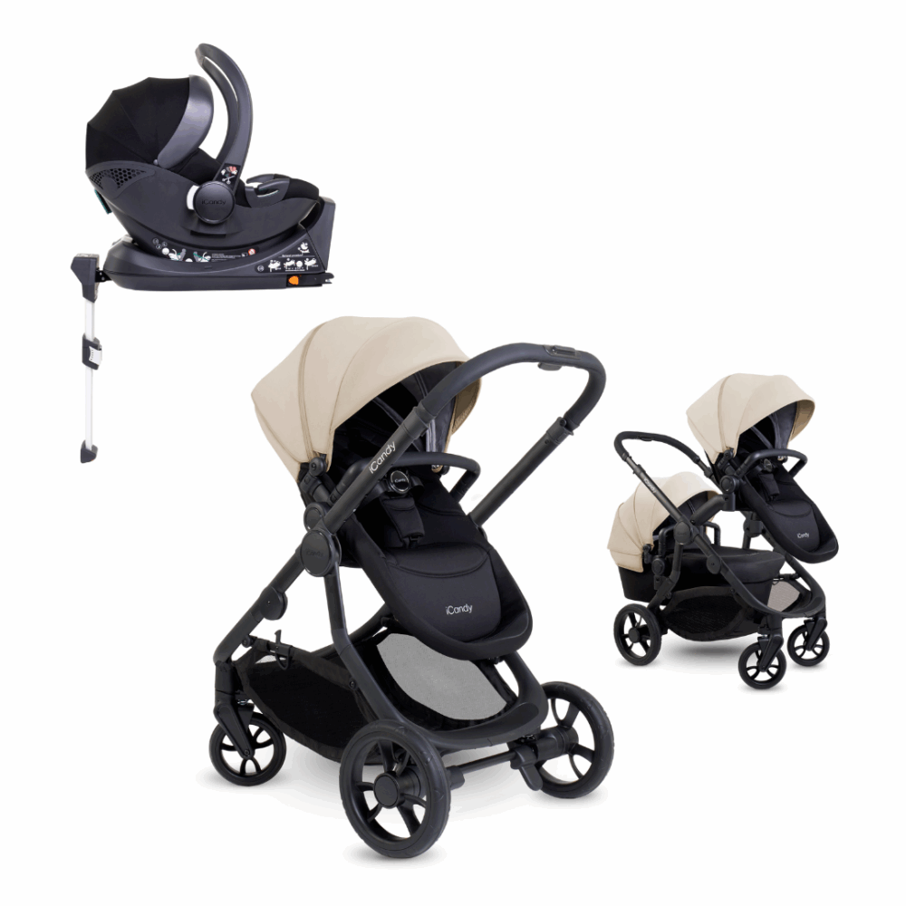iCandy Orange 4 Travel System Bundle - Latte