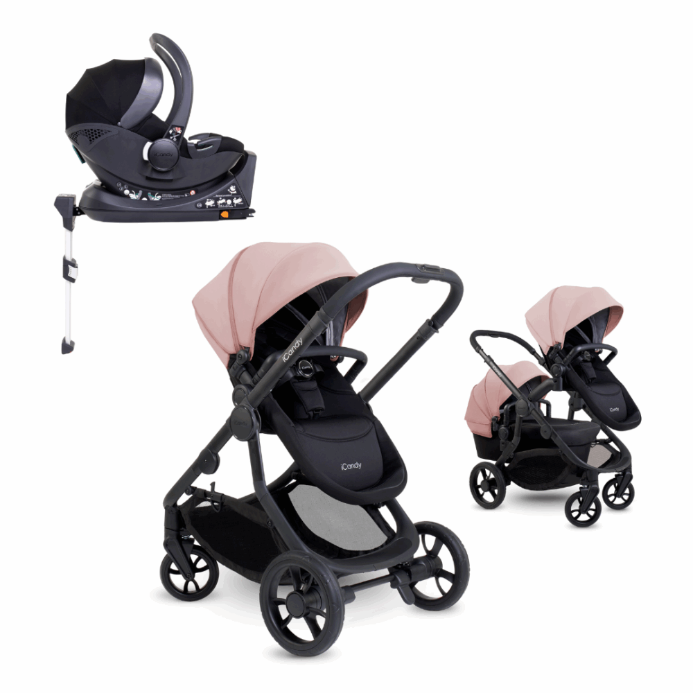 iCandy Orange 4 Travel System Bundle - Rose