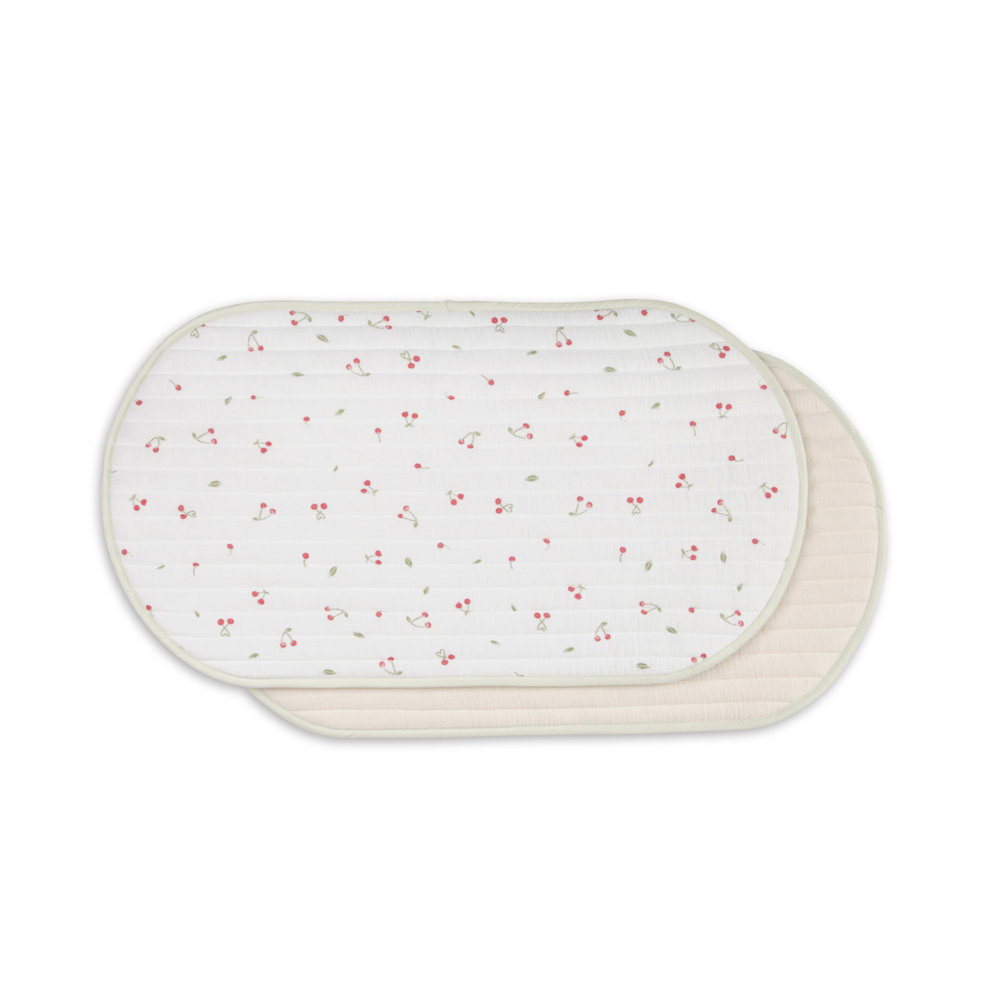 CuddleCo Changing Pads Ditsy Cherry
