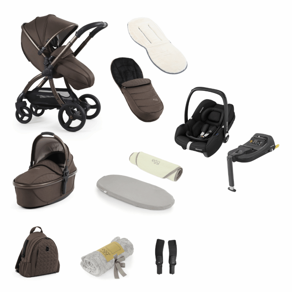 Egg 3 Cabriofix Bundle - Chocolate Velvet