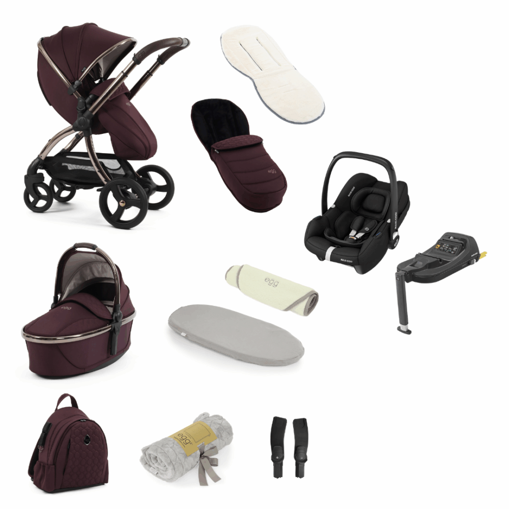 Egg 3 Cabriofix Bundle - Mulberry