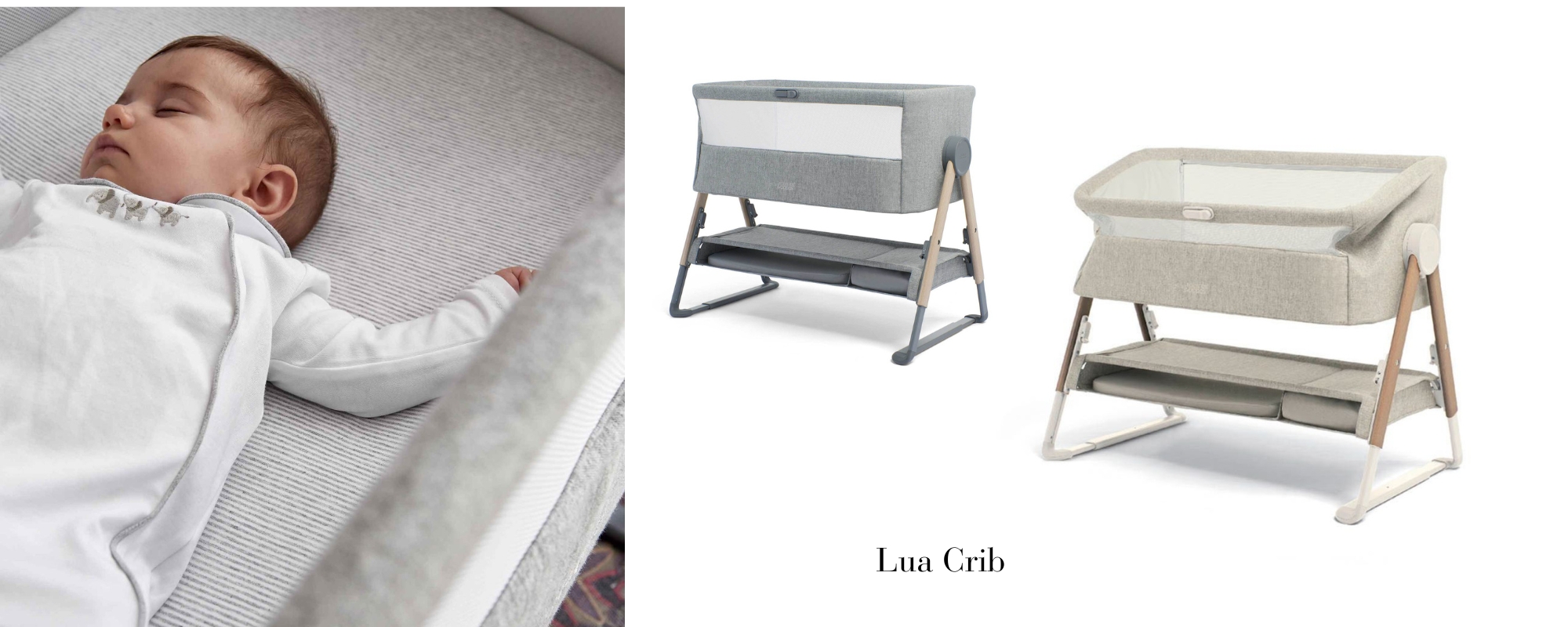 Lua bedside crib by Mamas and Papas