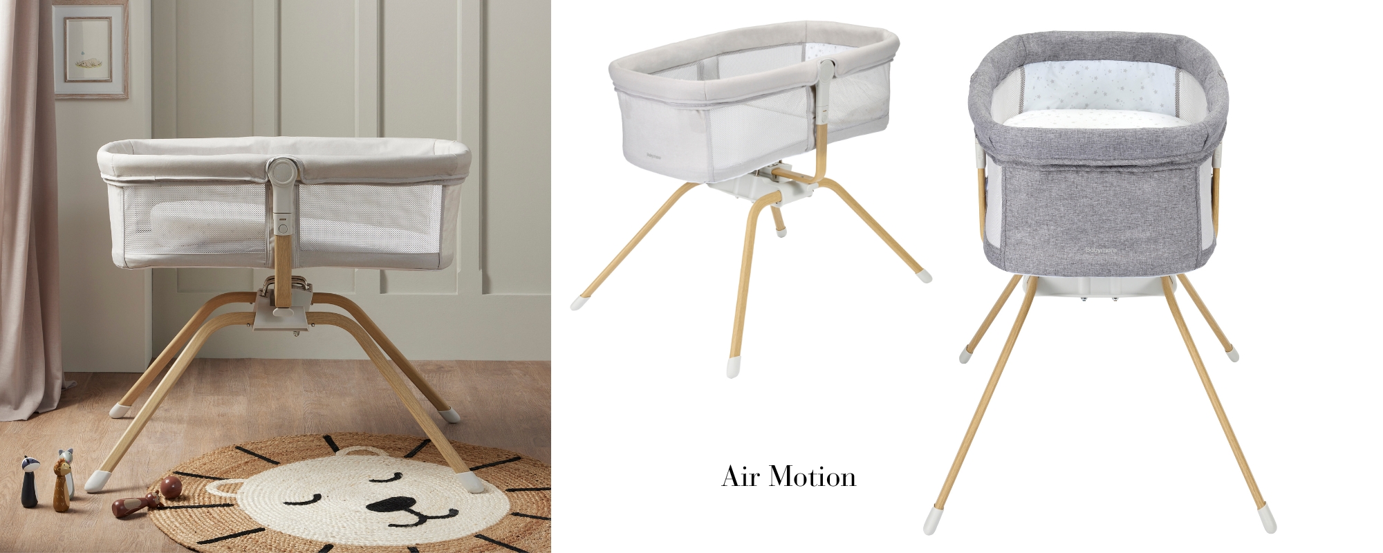 Air Motion Bedside Crib