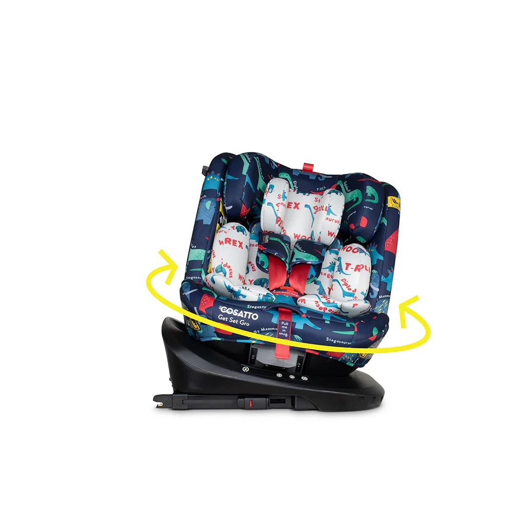 Cosatto Get Set Gro i-Size 360 Car Seat D is for Dino