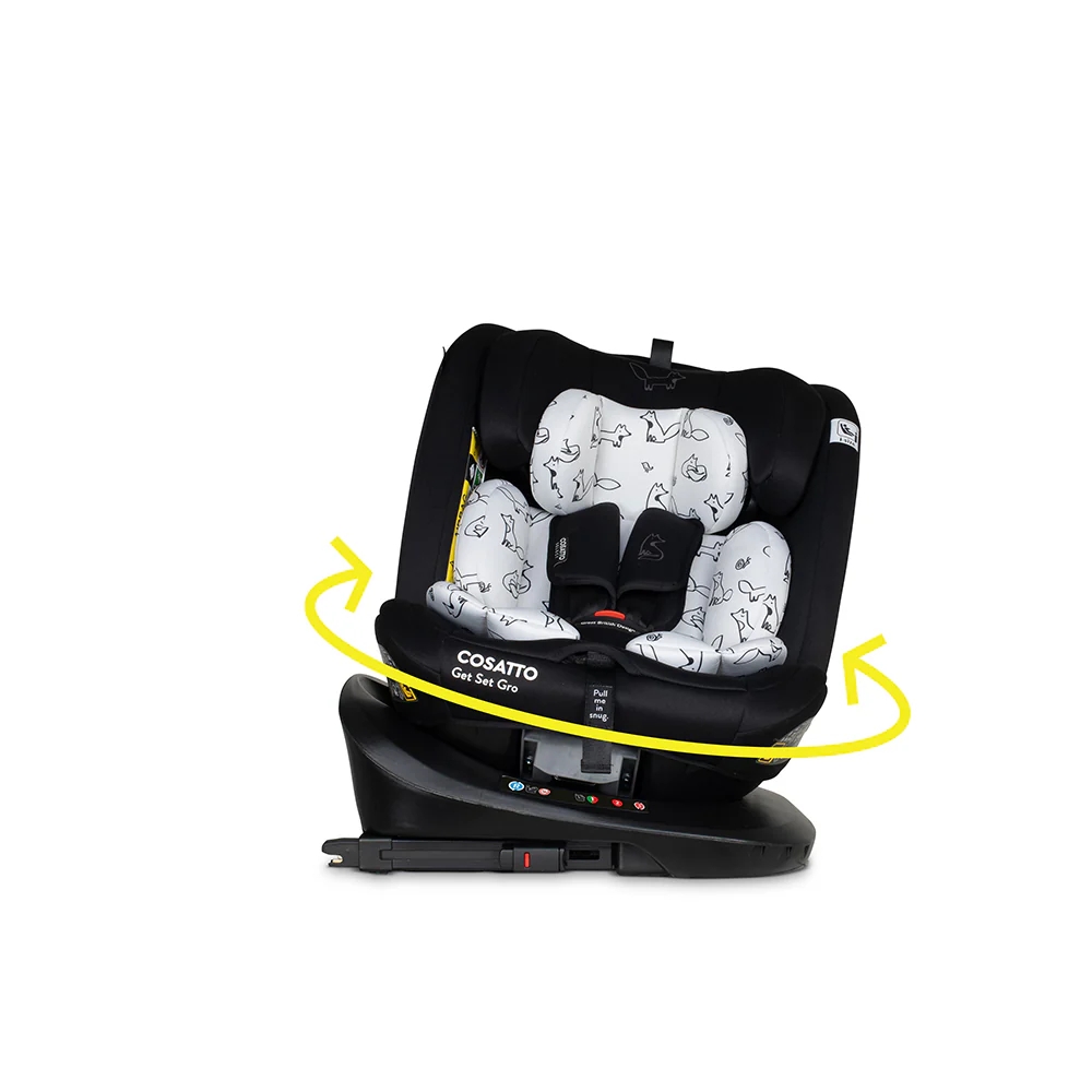 Cosatto Get Set Gro i-Size 360 Car Seat Foxed
