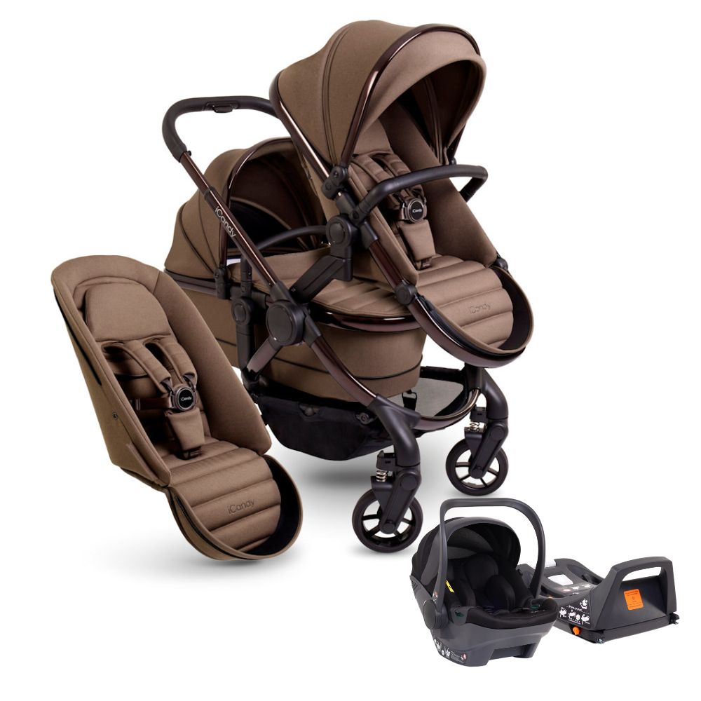 iCandy Peach 7 Double With Cocoon & Base – Coco