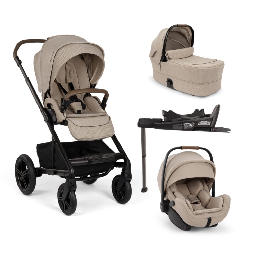 Nuna Mixx Next Arra Flex Bundle With Arra FLEX Car Seat & CURV Isofix Base - Cosmopolitan