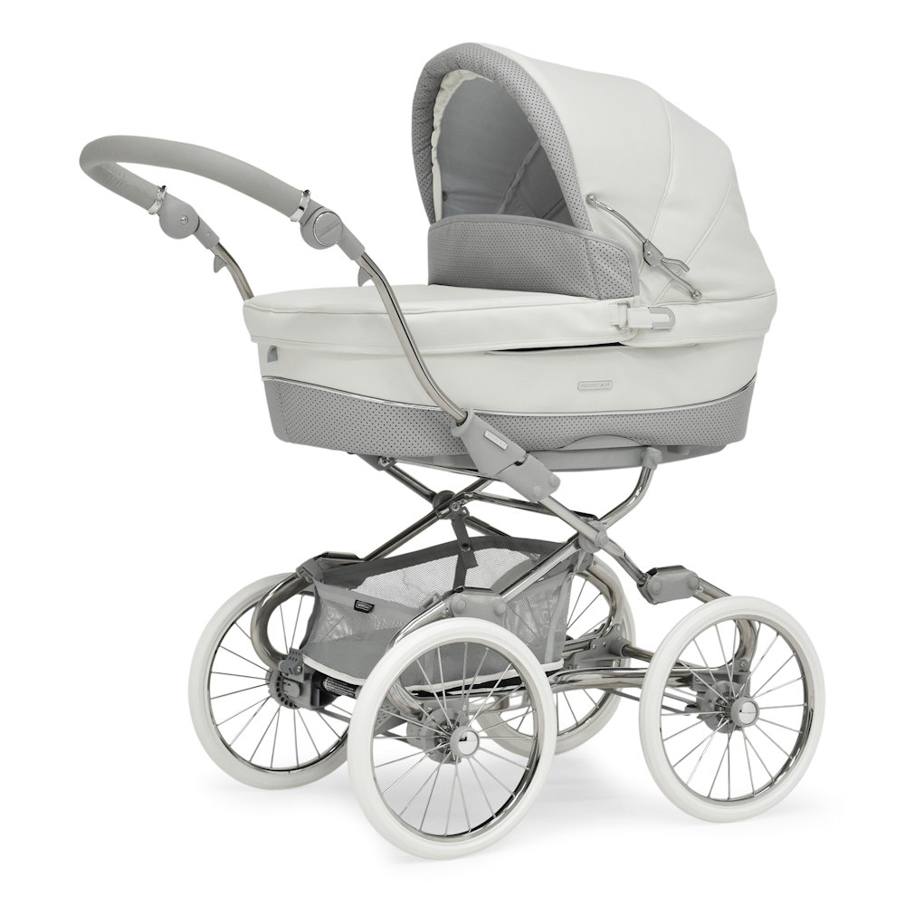 Bebecar Stylo Class+ Combi Pram - Halo + FREE Carre Bag