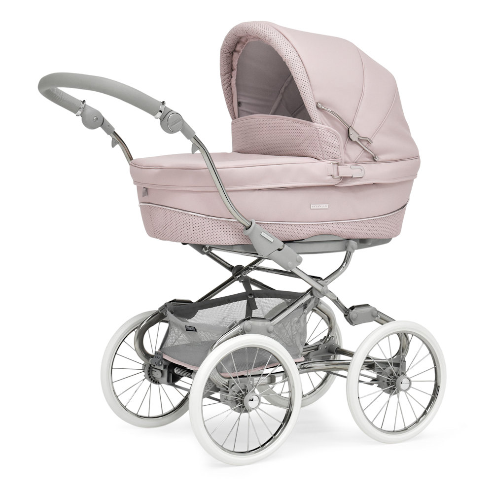 Bebecar Stylo Class+ Combi Pram - Roselle + FREE Carre Bag