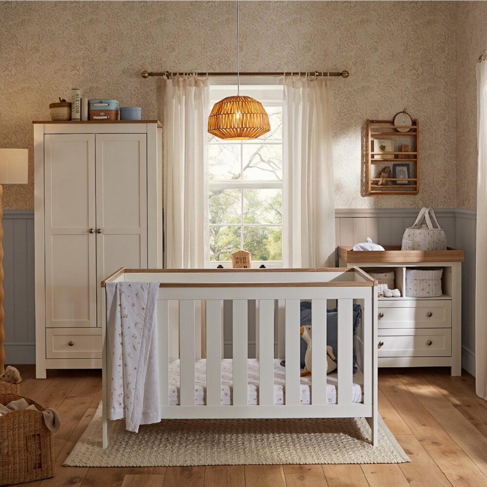 CuddleCo Burford Nursery Furniture - White