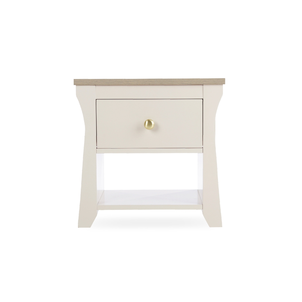 CuddleCo Clara Bedside Table - Cashmere