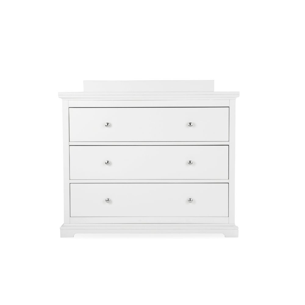 CuddleCo Beaumont Wide Dresser/Changer Nursery Furniture - White