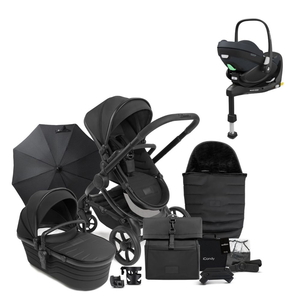 iCandy Peach 7 Complete Bundle - Studio With Pebble 360 Pro2 & Familyfix Pro Base