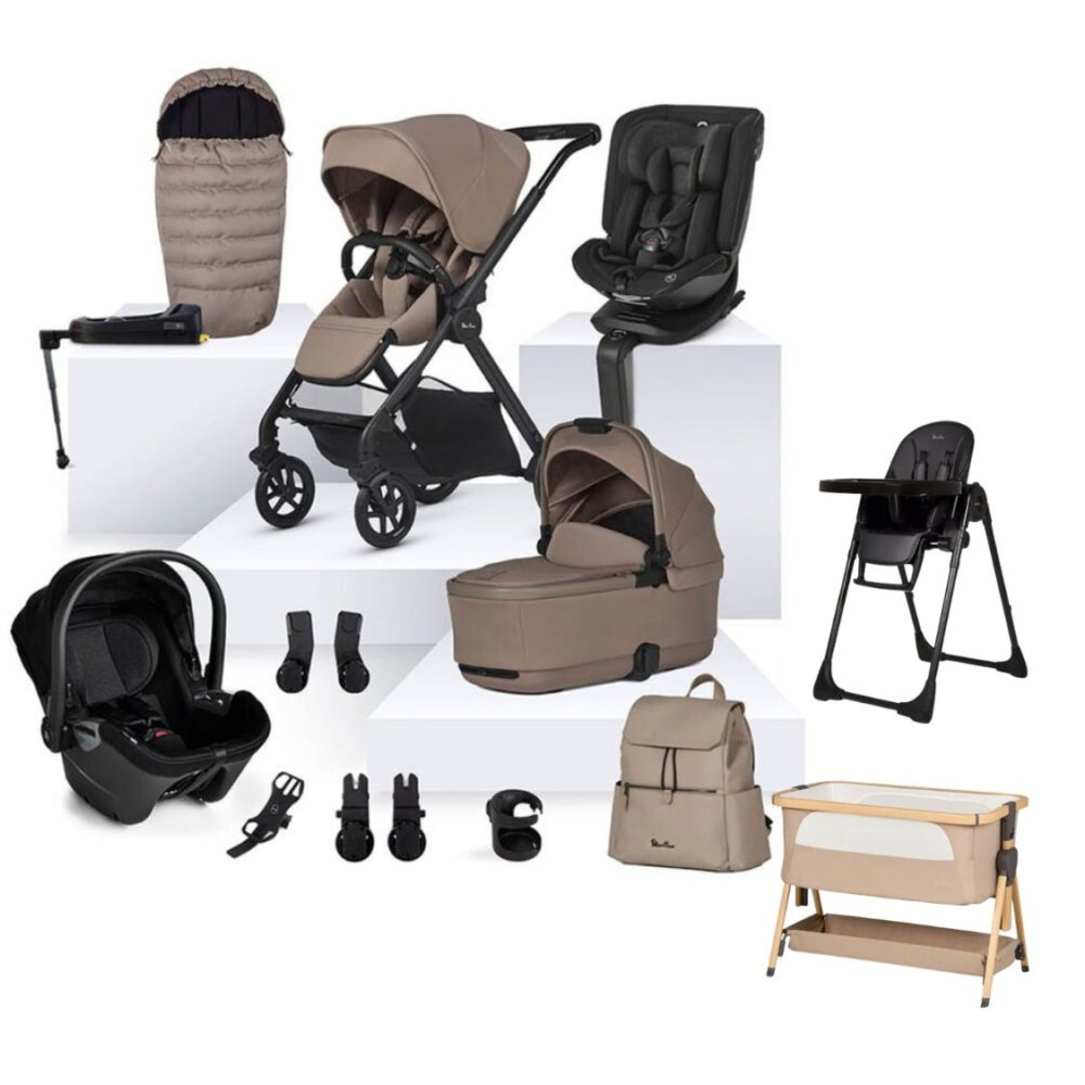 Silver Cross Reef 2 Ultimate 360 Family Baby Bundle - Mocha