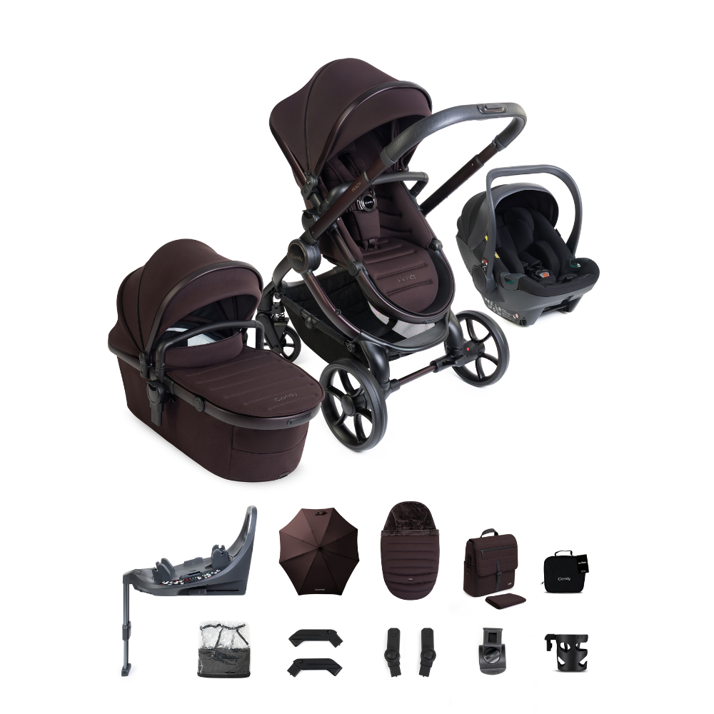 iCandy Peach 8 Complete Single With Cocoon 360 & Base – Coffee Bean