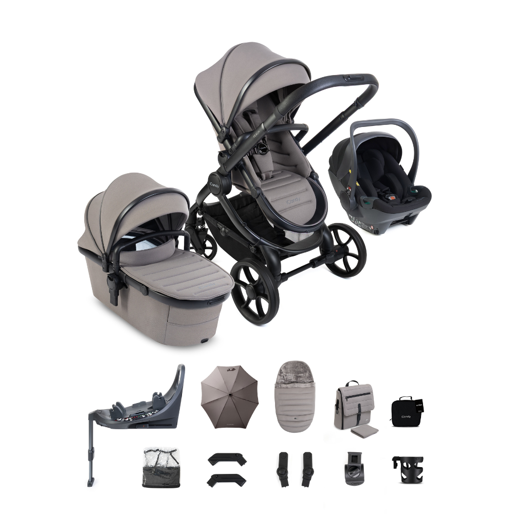 iCandy Peach 8 Complete Single With Cocoon 360 & Base – Porcini