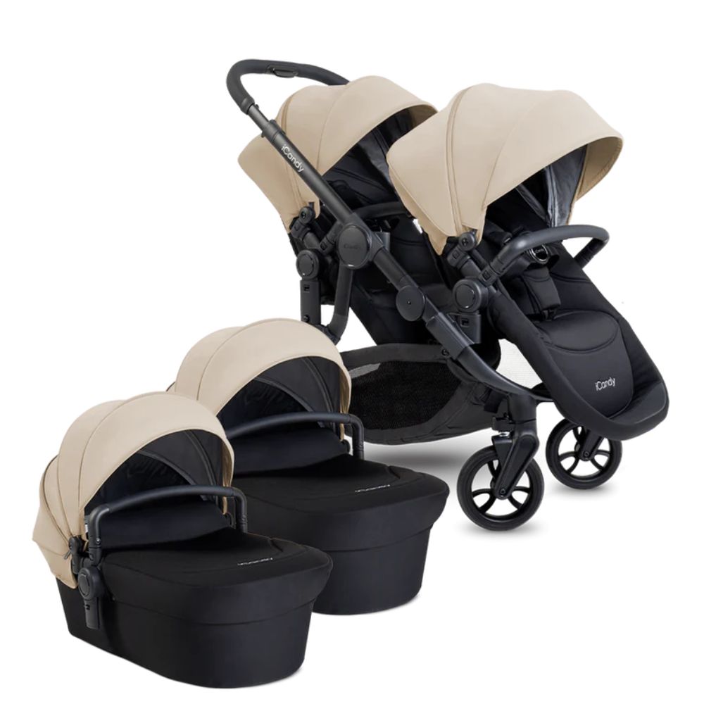 iCandy Orange 4 Twin Bundle - Latte