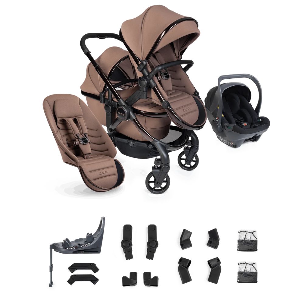 iCandy Peach 8 Double Combo with Cocoon 360 & Base CoCo