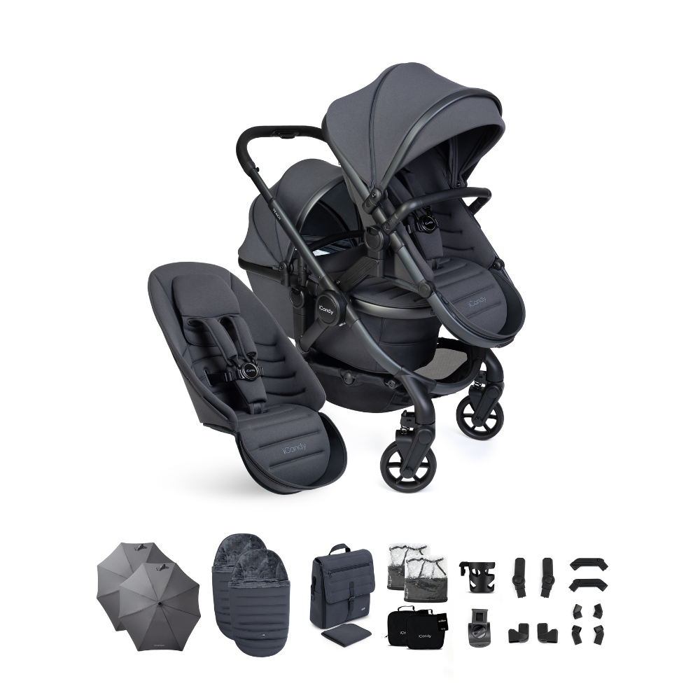 iCandy Peach 8 Complete Double – Grey