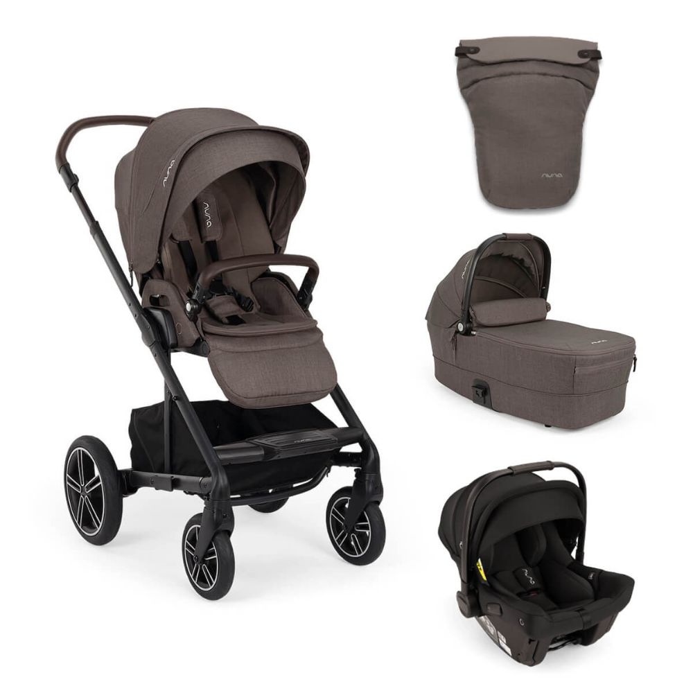 Nuna Mixx Next With Pipa URBN Car Seat - Chestnut