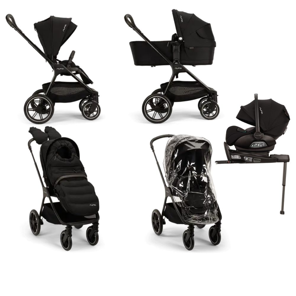 Nuna TRIV LX Arra Bundle Caviar