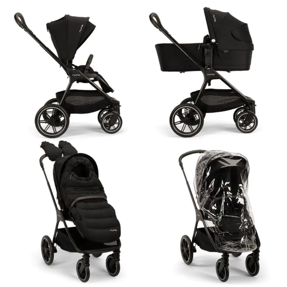 Nuna Triv LX All Season Set - Caviar