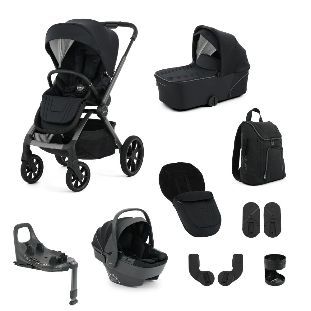 Babystyle Oyster Vee 360 Travel System - Liquorice
