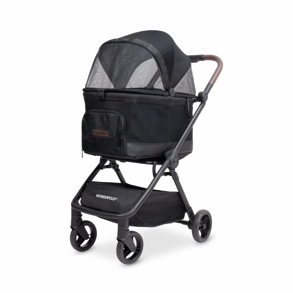 Wonderfold Bella Pet Stroller Black
