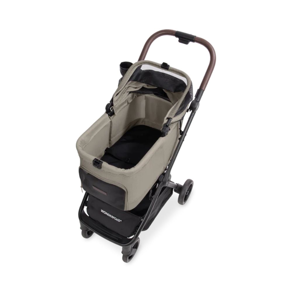 Wonderfold Bella Pet Stroller Dune (2) Wonderfold Bella Pet Stroller Dune