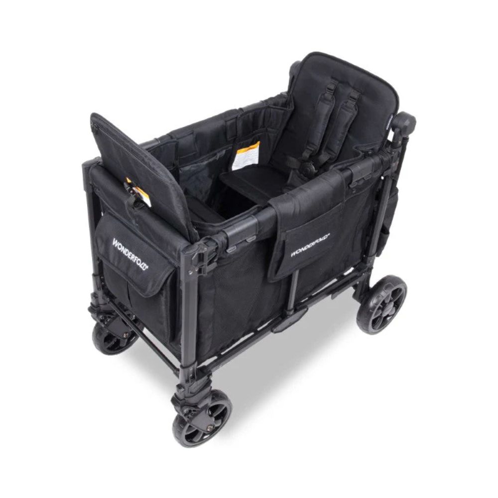 Wonderfold W2 Elite Pro Double Stroller Wagon black (12)